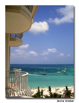 Most rooms feature a terrace or balcony offering wonderful views of the ocean.